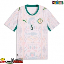Camisa de Futebol Senegal Idrissa Gueye #5 Equipamento Principal Mundo 2026 Manga Curta